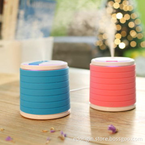 Ultrasonic Air Diffuser with USB Port, Built-in LED Light, Eco-friendly Material